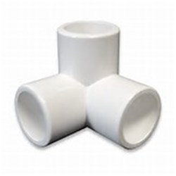 PVC FAUCET ELBOW BSPF - SIDE