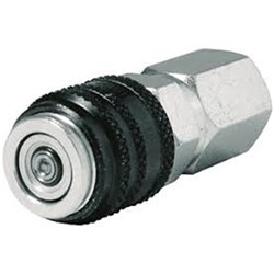 316 STAINLESS STEEL QUICK COUPLER - CEJN 116 Socket Flat Face x BSPP Female - HYDRAULIC - BAT Industrial Products