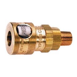 BRASS QUICK COUPLER SOCKET - JAMEC Series 330 to BSPT male