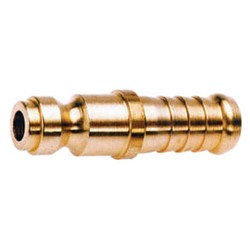 BRASS QUICK COUPLER PLUG - RYCO Series 200 to Hosetail