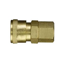 BRASS QUICK COUPLER SOCKET - NITTO Hi-Cupla to BSPT female