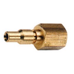 STEEL PLATED QUICK COUPLER PLUG - JAMEC Series 310 & 320 to BSPT female