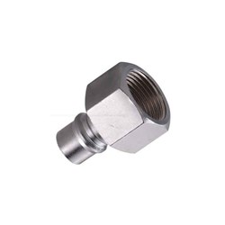 STEEL PLATED QUICK COUPLER PLUG - NITTO Hi-Cupla 100 to BSPT female