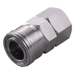 STEEL PLATED QUICK COUPLER SOCKET - NITTO Hi-Cupla 100 to BSPT female