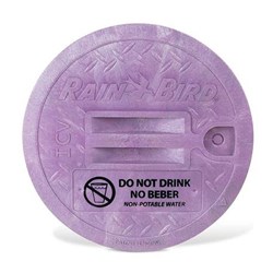 RAINBIRD-10" Round VB Valve Box - Lid only Purple