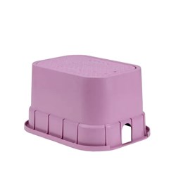 RAINBIRD-Standard Rectangular PVB Valve Box with Purple Lid