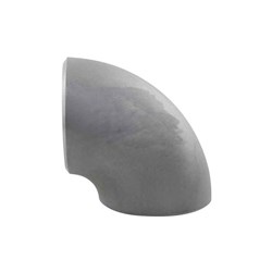 GALVANISED STEEL BUTTWELD ELBOW - Lightweight x 45 Long Radius