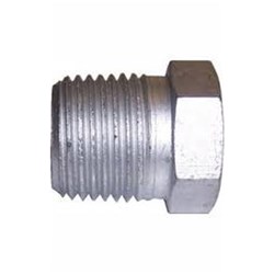 GAL STL HEX PLUG - BSP   1/2