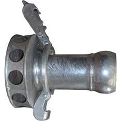 GALVANISED STEEL FOOT VALVE - BAUER MALE