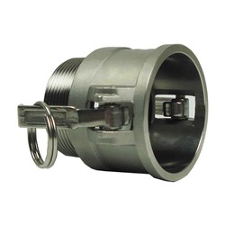316 STAINLESS STEEL CAMLOCK COUPLER - TYPE B x BSPT Male