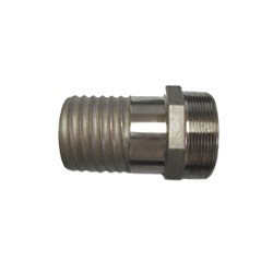 316 STAINLESS STEEL CRIMP CAMLOCK ADAPTOR - BSPT Male