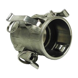 316 STAINLESS STEEL CAMLOCK COUPLER to COUPLER - TYPE DD