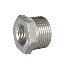 316 STAINLESS STEEL REDUCING BUSH - BSPT male x BSP female