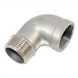 316 STAINLESS STEEL 90 STREET ELBOW - BSPT male x BSP female