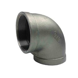 316 STAINLESS STEEL 90 ELBOW - NPT female