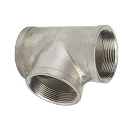 316 STAINLESS STEEL TEE - NPT female