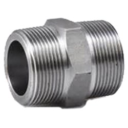 316L 3000 LB HEX NIPPLE - BSP