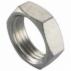 BLACK STEEL LOCKING NUT - BSP female