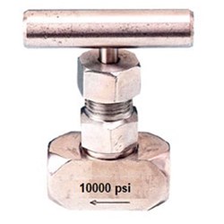 STAINLESS STEEL 316 NEEDLE VALVE X High Pressure T Handle x NPT Female