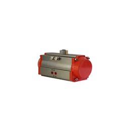 ALUMINIUM PNEUMATIC ACTUATOR|VALVES - Actuated is used where air pressure is required to open and close the valve to control the direction of flow