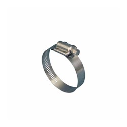 301 STAINLESS STEEL WORM DRIVE HOSE CLAMP - 5/16 Perforated Band