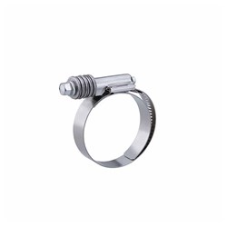 304 STAINLESS STEEL WORM DRIVE HOSE CLAMP - Constant Torque x 5/8 Band
