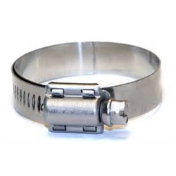 304 STAINLESS STEEL WORM DRIVE HOSE CLAMP - Liner Seal x 1/2 Band