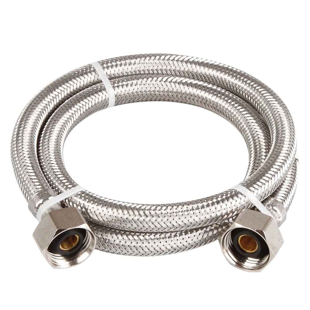 FLEXIBLE WATER HOSE x Watermark BSP Female FITTINGS Brass Plumbing