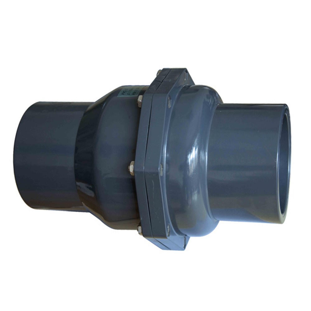PVC SWING CHECK VALVE BSP VALVES Plastic BAT Industrial