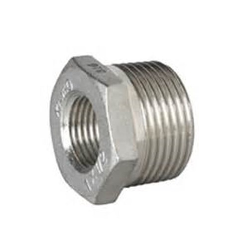 Male to Female 150lb All Sizes Reducing Bush BSPT Stainless Steel 316 
